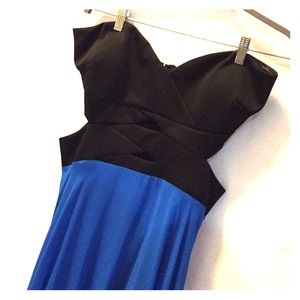 SZ 14 Cut Out High-Low Dress NWOT